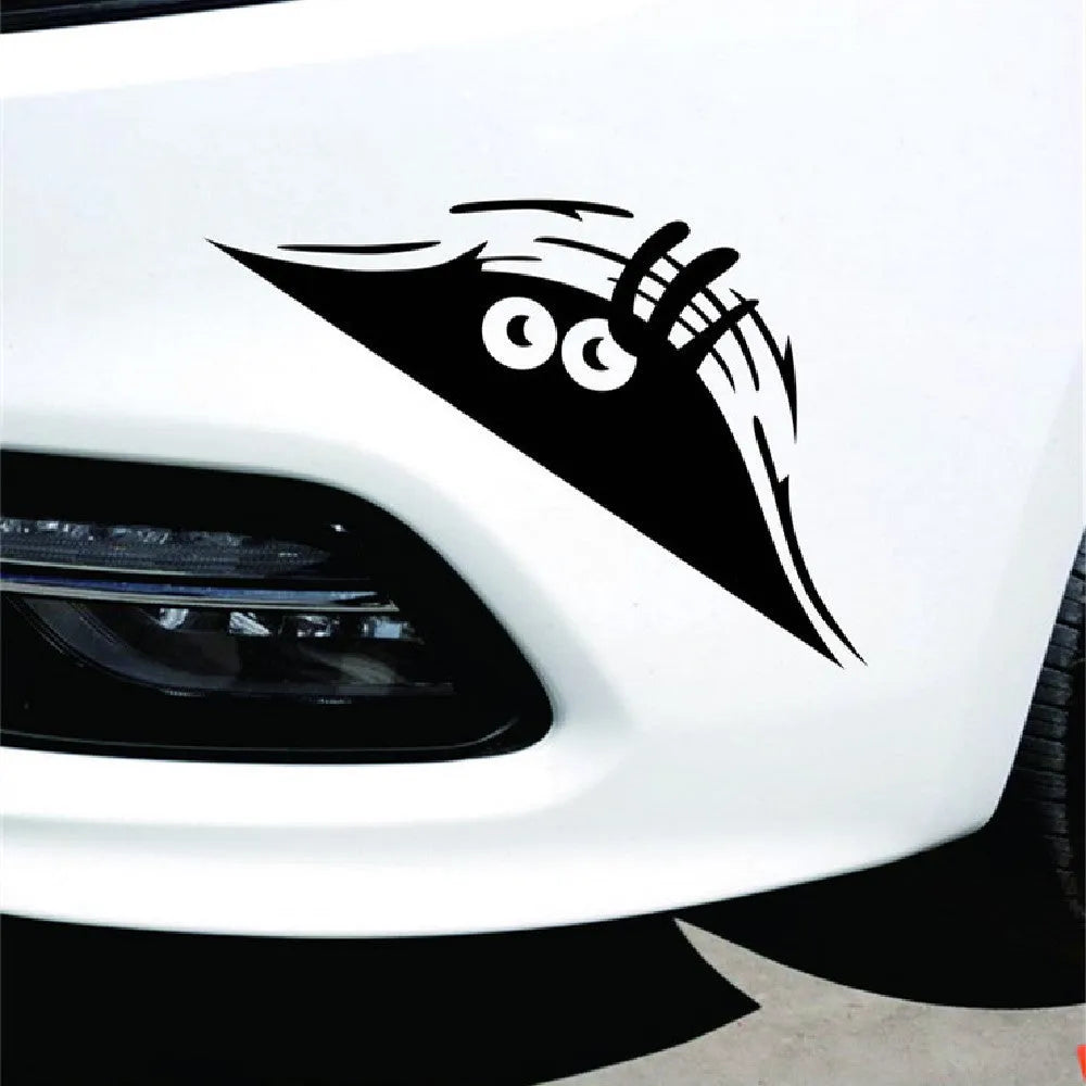 Self-adhesive body sticker in 19cm x 7cm size with facial expression design