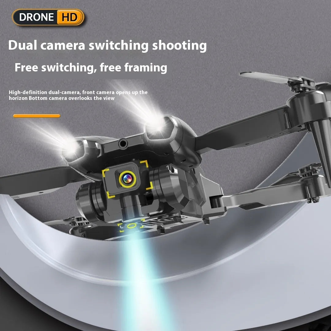 S138 folding UAV drone with carbon fibre construction and dual cameras for aerial photography