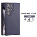 Anti-drop TPU phone case for Samsung Galaxy in black with embossed texture