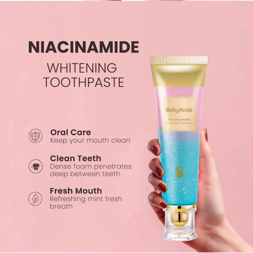 100g tube of nicotinamide whitening toothpaste for adult dental care