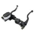 Set of two black 22mm brake clutch master cylinders for GN125 motorcycle