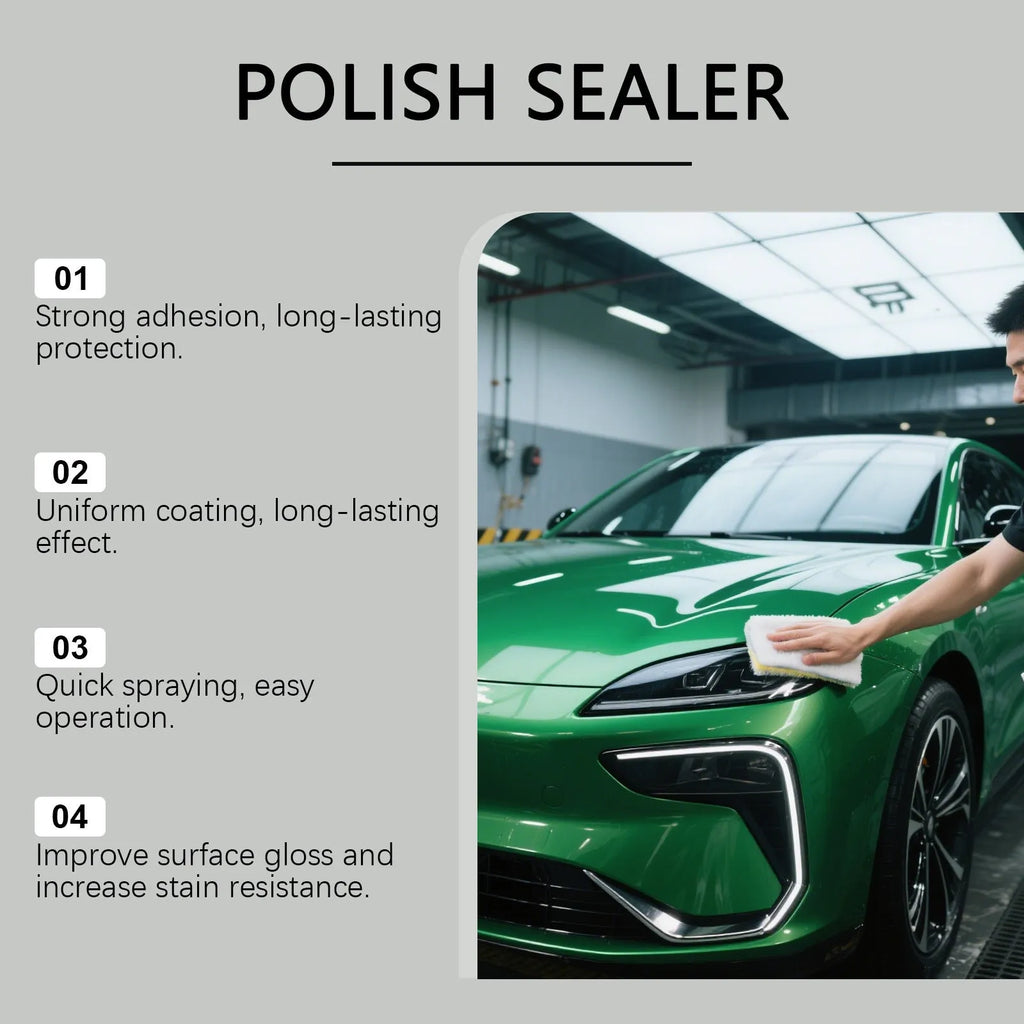 120ml ceramic coating spray aerosol can for anti-fading gloss protection with applicator