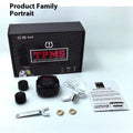 Motorcycle tyre pressure monitor with plastic waterproof housing and sensor for two-wheel electric motorcycle