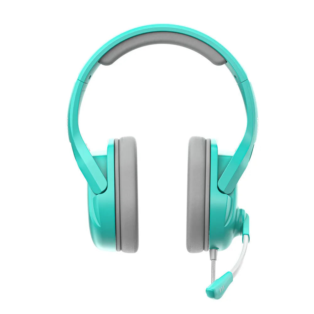 MH86 esports gaming headset in black with 50 mm drivers and detachable cable