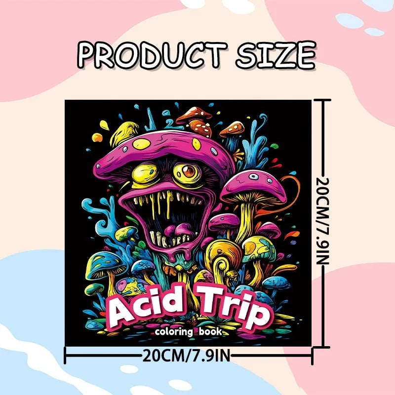 A5 landscape painting book in acid tour colour, 200mm wide paper drawing book