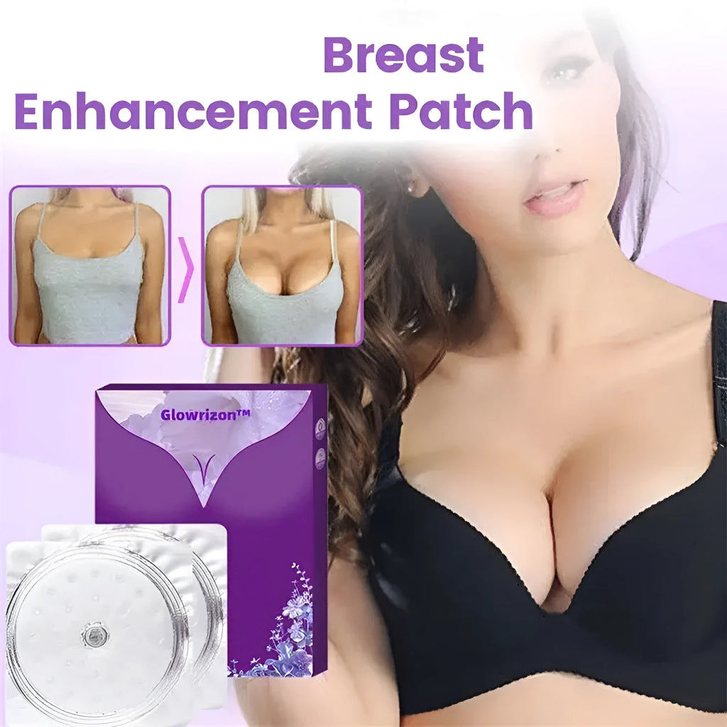 Pair of body tightening breast enhancement mask patches for temporary shaping