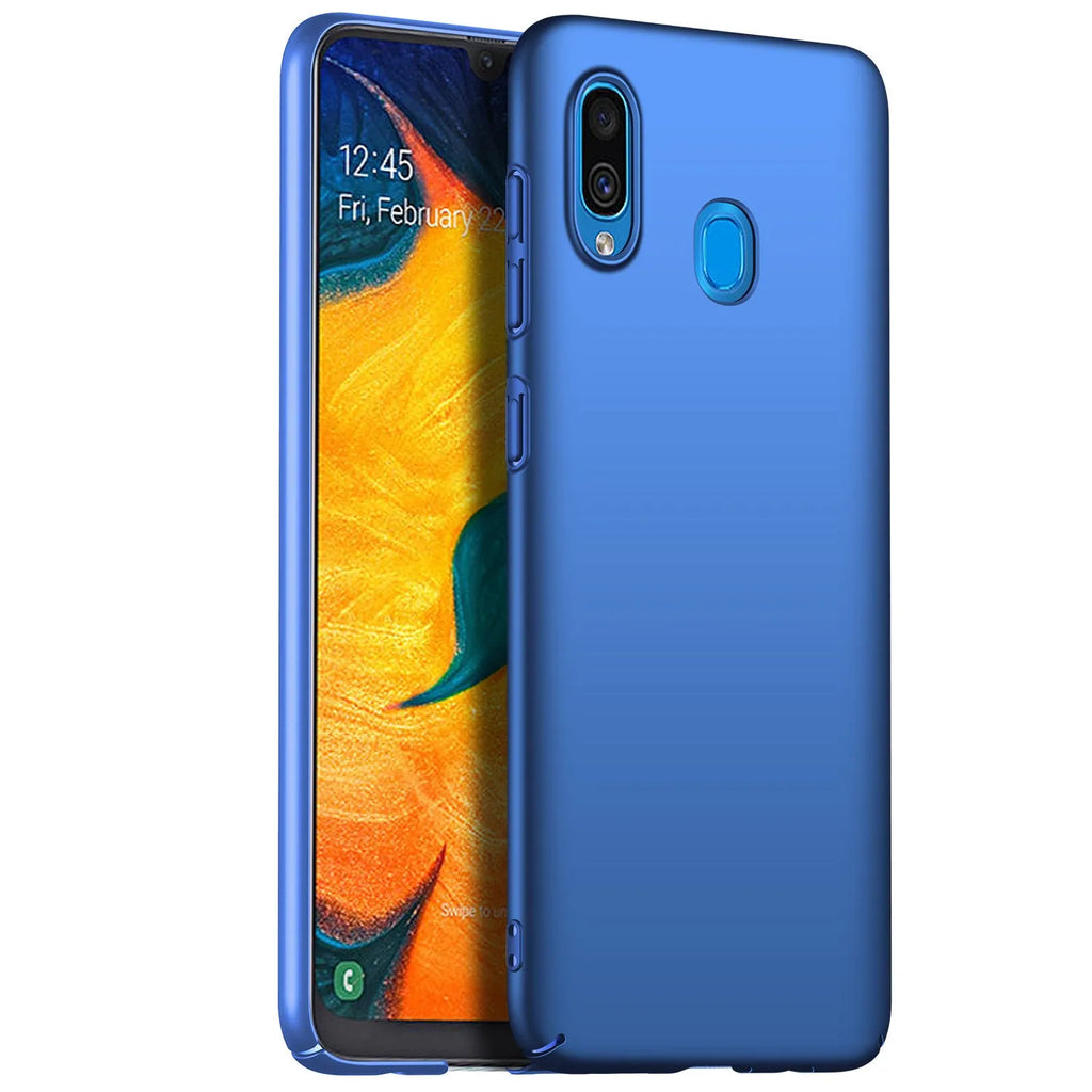 Galaxy A20 classic frosted PC phone case in Graphite Black for Samsung A20 back cover