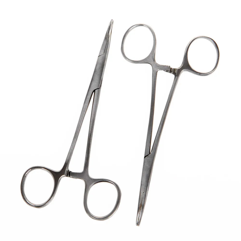 Stainless steel pet plucking pliers 12.5cm for cat and dog grooming