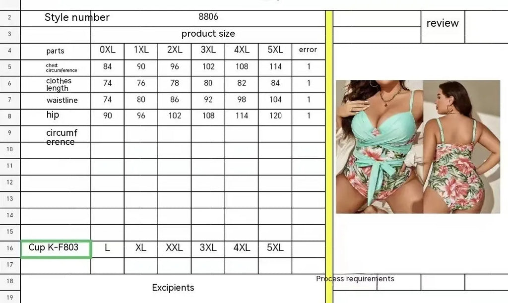 Plus size women's one-piece swimsuit with lace-up front in leopard print design