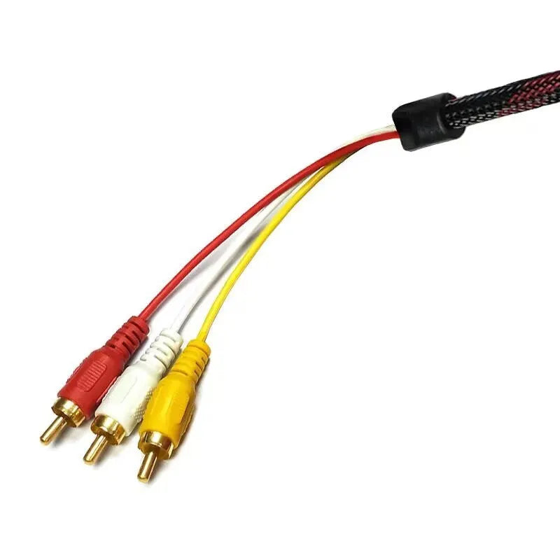 HDMI to AV15 M 1.5 metre conversion cable with gold-plated alloy connectors