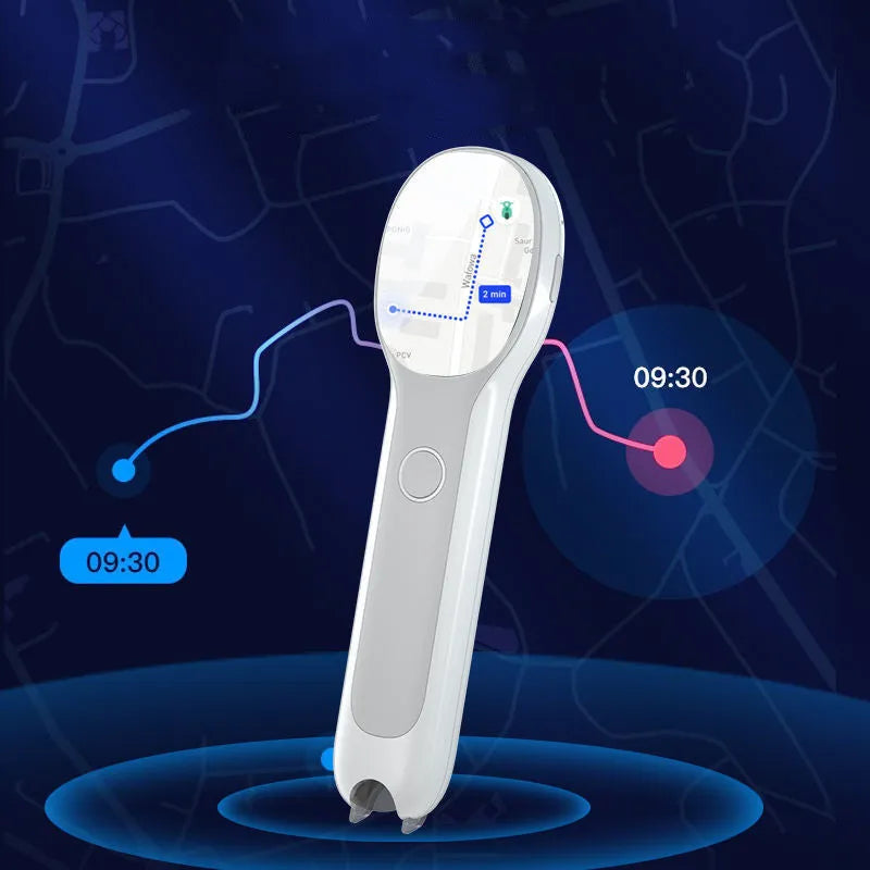 White Basic Edition universal reading pen for English and Chinese language learning and translation.