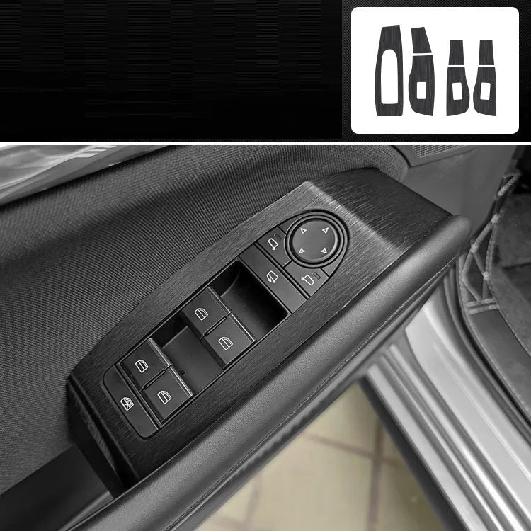 Car interior decorative film sticker kit for centre console and trim modification