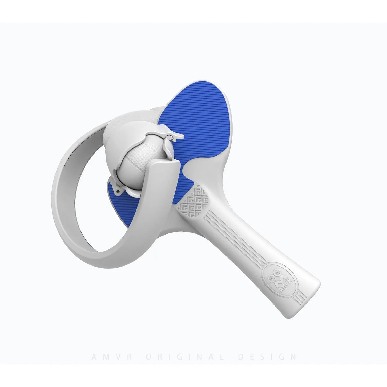 Red and blue plastic silicone PICO 4 VR controller table tennis racket hand grip accessory