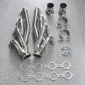 Chevrolet LS1 LS2 LS3 LS6 modified exhaust manifold banana set in 304 stainless steel silver