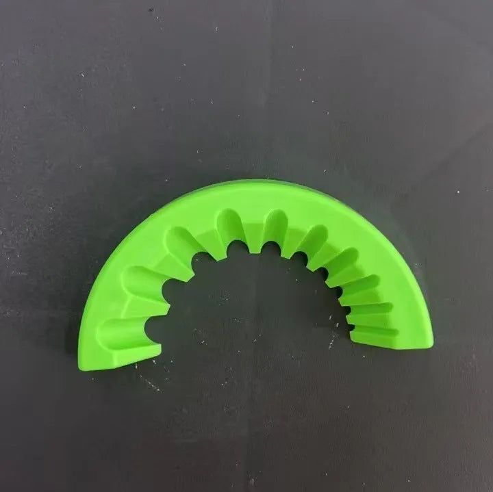 Angle grinder grinding bit bracket holder in black, green, and yellow colour options.