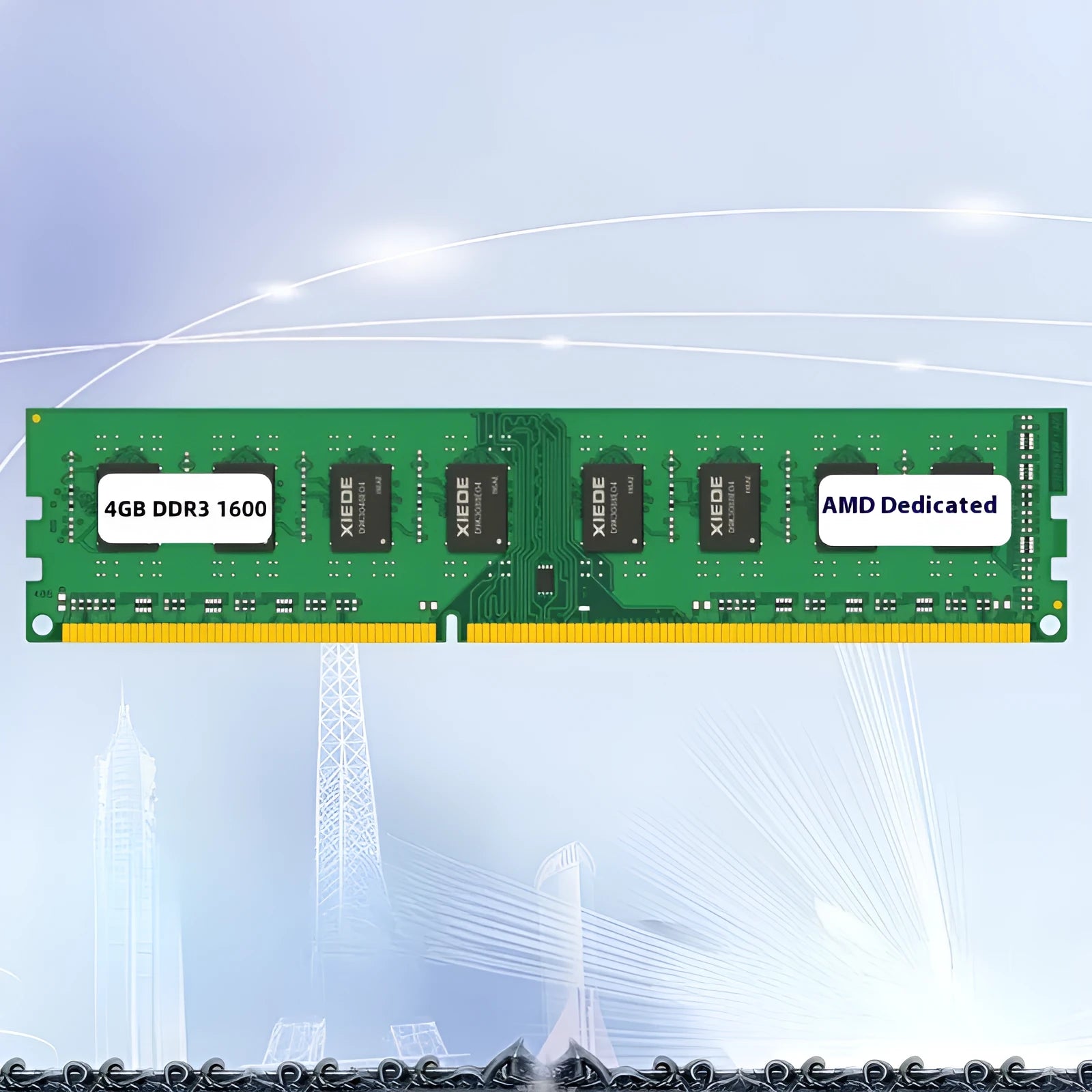 Z040 desktop DDR3 4GB 1600MHz memory module single RAM stick
