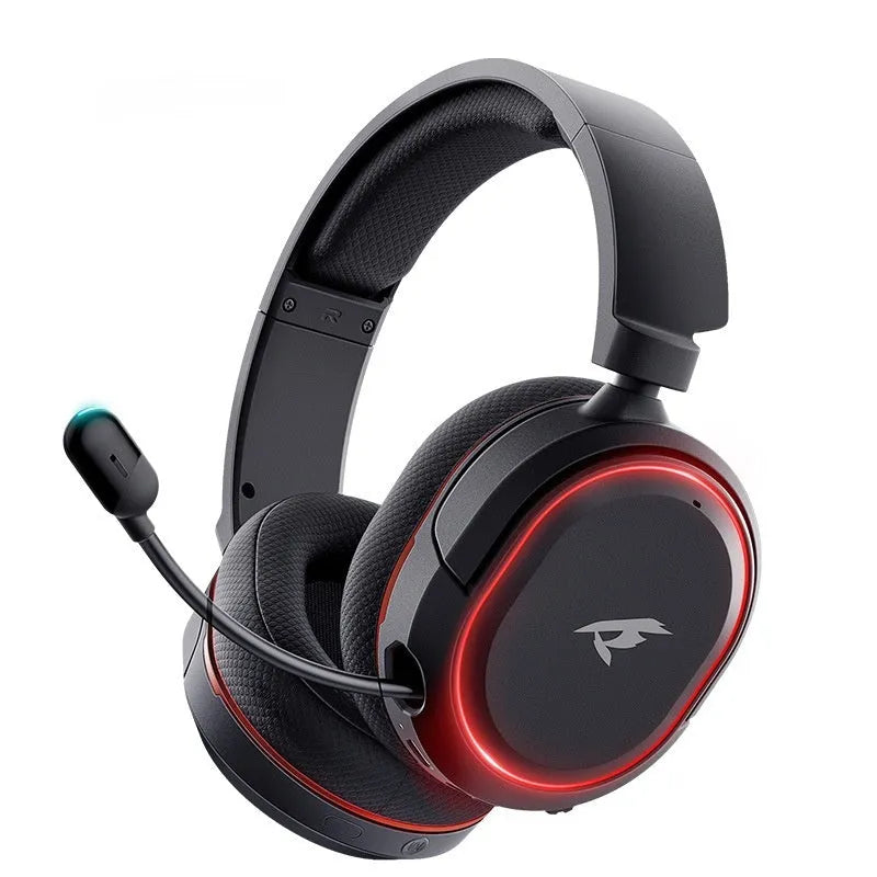 Wireless Bluetooth headset in G2 Black Red color with breathing light feature