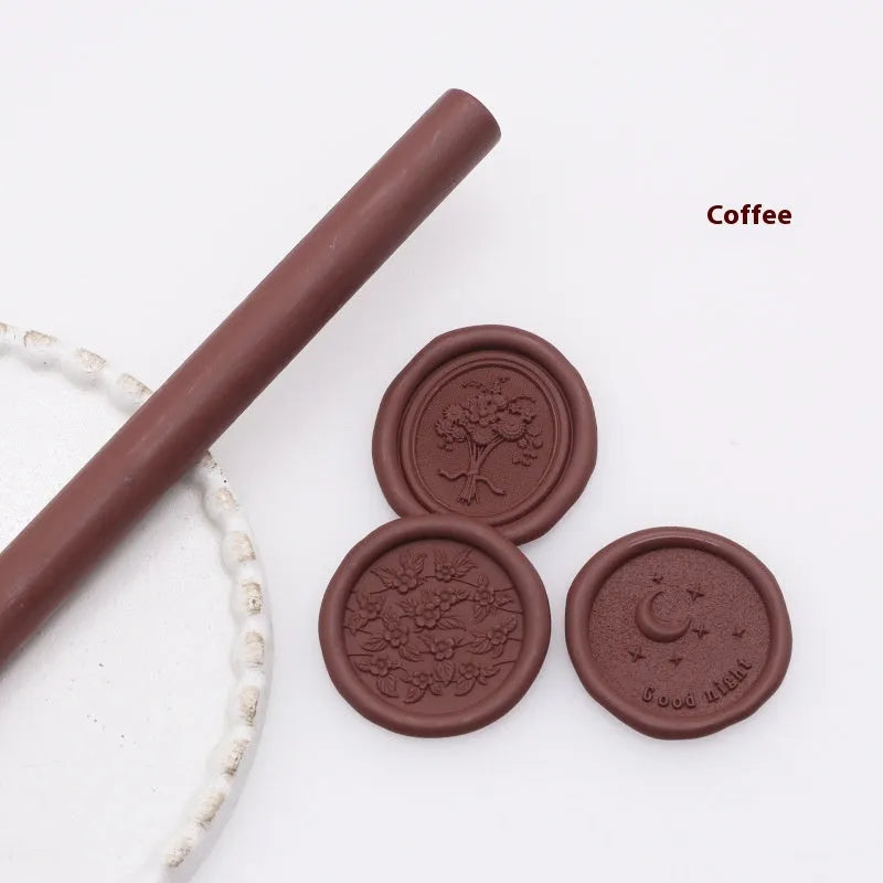 Round wax sealing stick 11mm x 13mm for paint gun envelope sealing