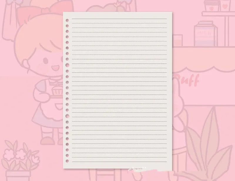 B5 detachable coil notebook with multiple inner pages, Snowman cover design