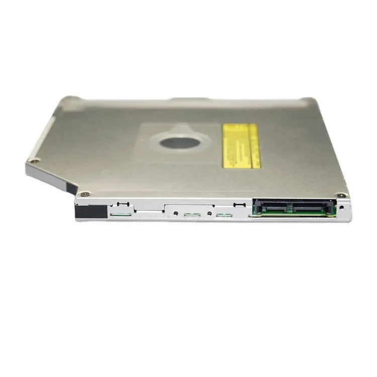Silver aluminium MacBook Pro 13-inch superdrive optical disc drive with SATA connector