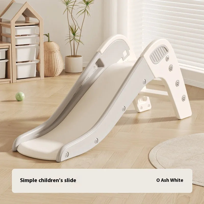 Small plastic baby slide in blue colour for toddlers under 3 years old