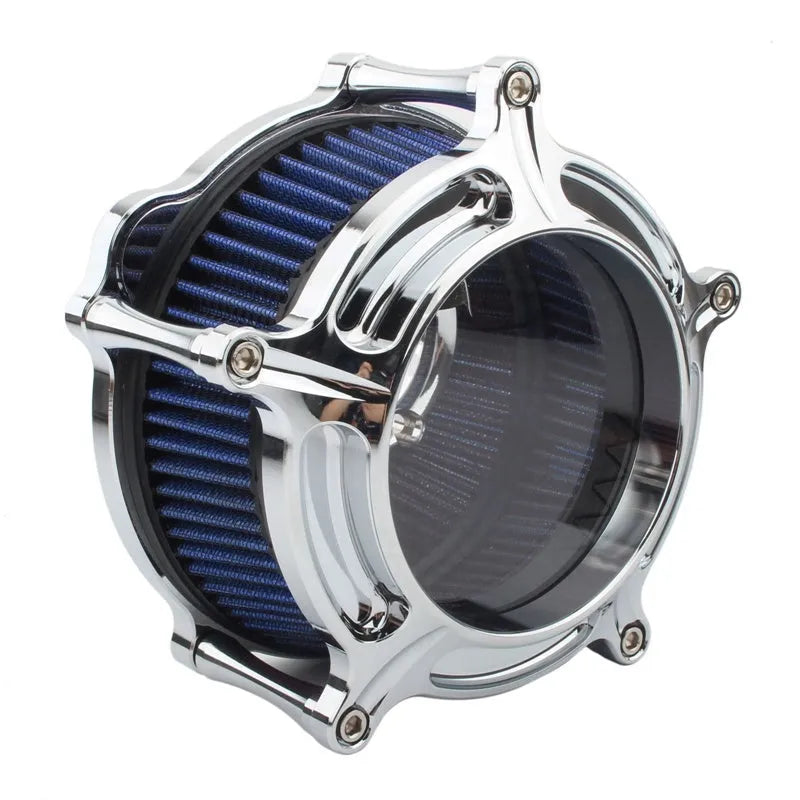 Aluminium air filter suction retrofitting accessories for 300mm filters in multiple colour options