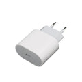 USB mobile phone charger with 20W PD fast charging capability in American or European colour
