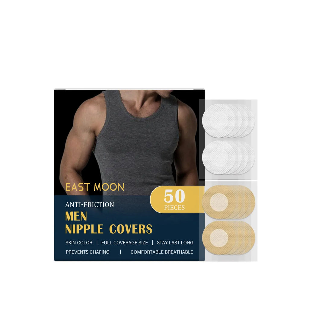 Men's sports anti friction chest patch pack of 50 pieces for running chafing protection