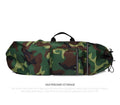 Waterproof nylon skateboard bag in camouflage colours with large capacity for sports equipment