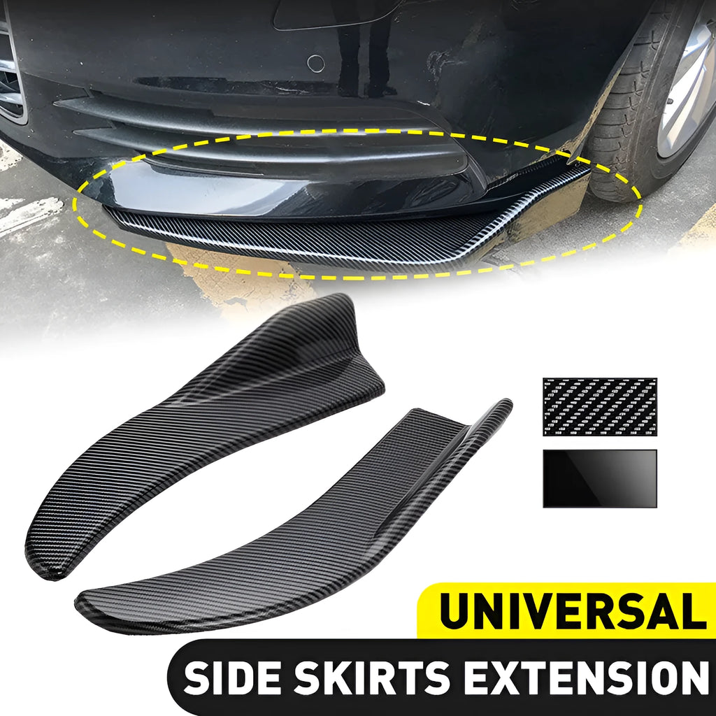 Car front and rear deflector light accessory in ABS plastic for General Motors vehicles
