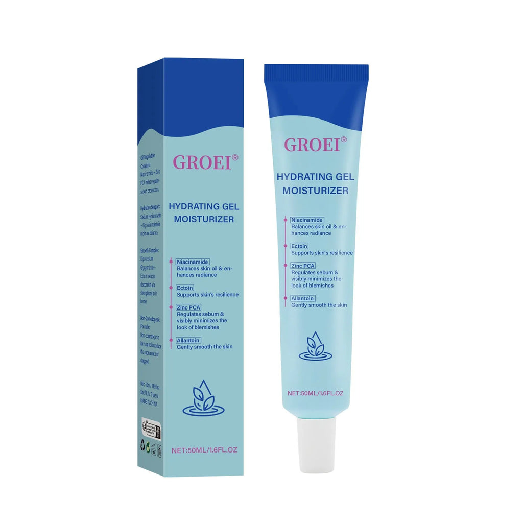 50ml jar of hyaluronic acid moisturising gel for facial hydration skincare