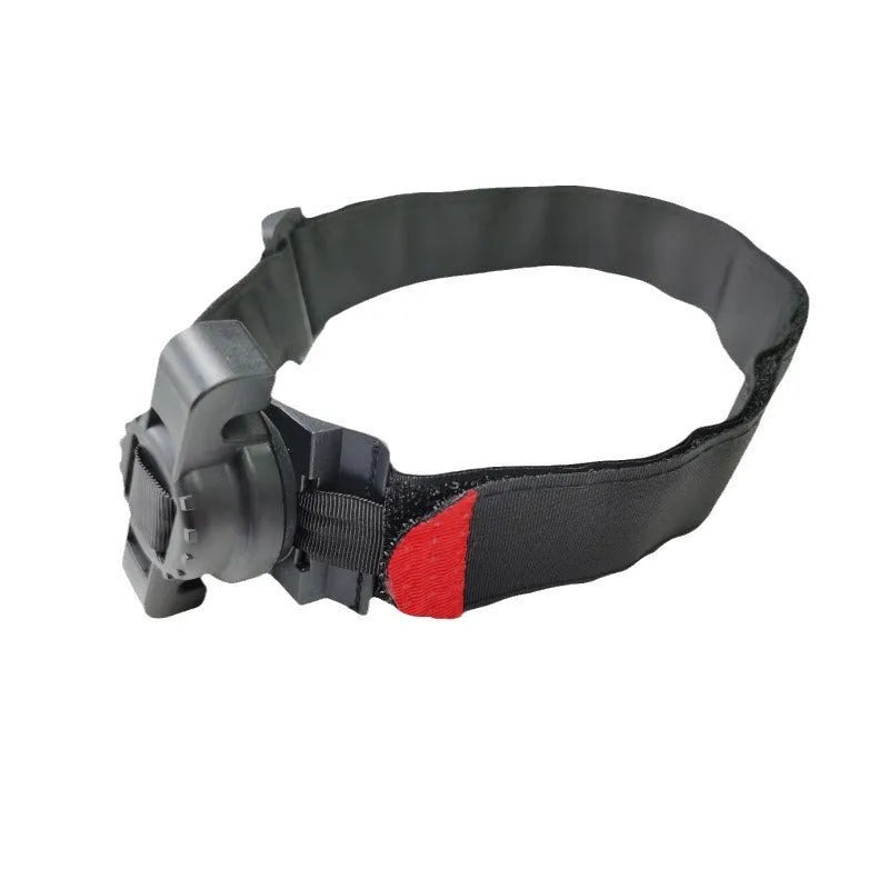 Black nylon outdoor camping tourniquet with rotating buckle 38 by 950 mm