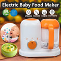 Multi-function baby food processor in light green with 190ml capacity steam and stir functions