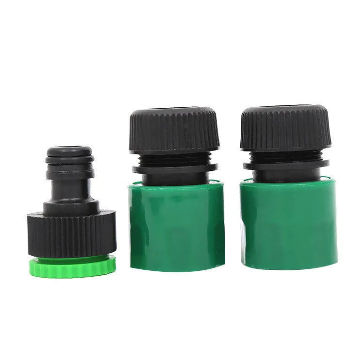 Green multifunctional high-pressure spray gun with PP and ABS construction for garden watering and car washing