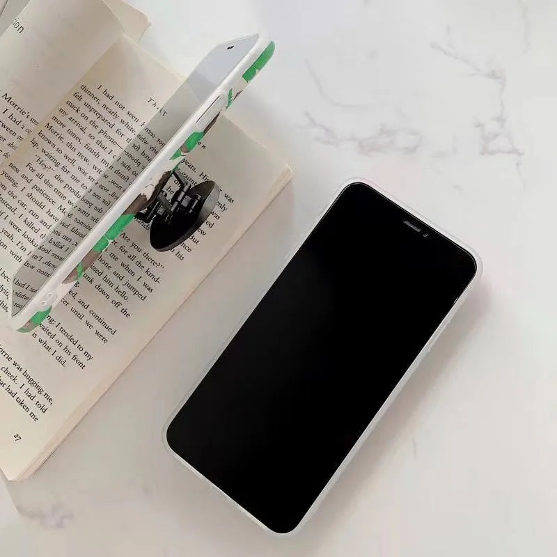 Frosted plastic phone case with Chinese floral pattern on white background for iPhone X