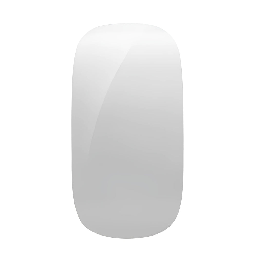 Ultra-thin touch wireless mouse in black with USB receiver, 1600 DPI optical sensor