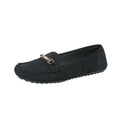 Women's plus size flat casual shoes in white, black or khaki with PU upper and flat heel