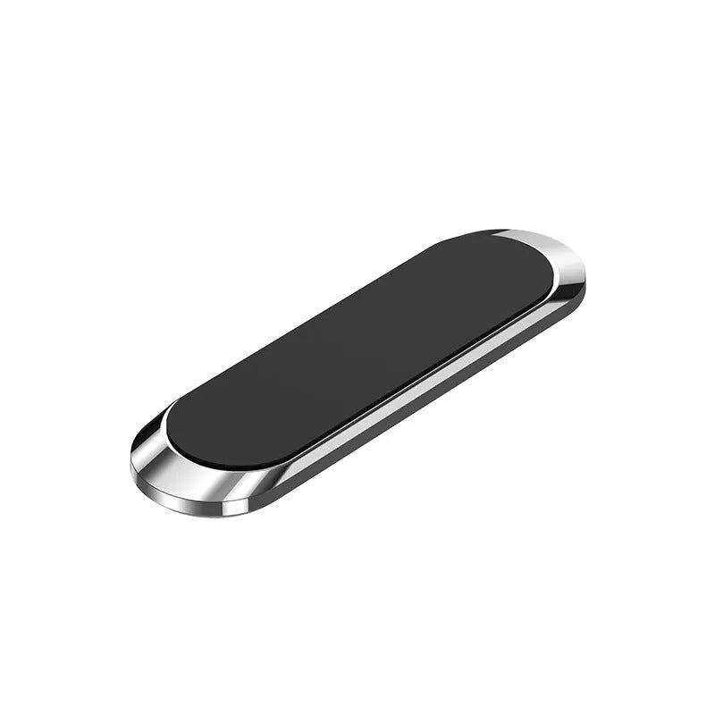 F6 Strip Plate Magnetic Car Phone Holder Stand in grey, folded flat