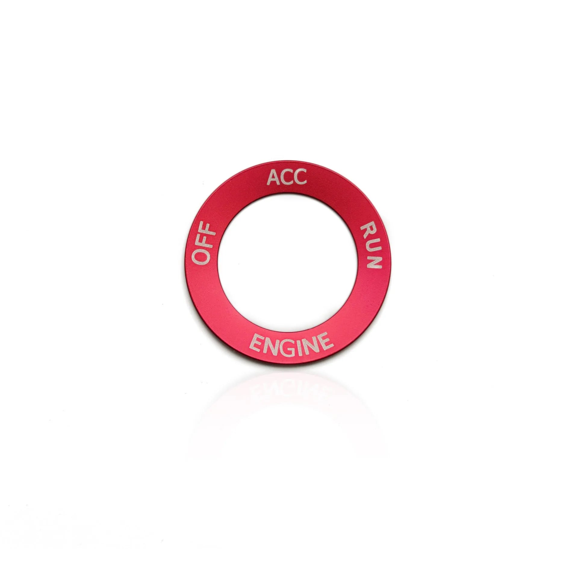 Aluminium alloy decorative ring for Dodge Challenger Grand Cherokee air conditioning knob in multiple colours.
