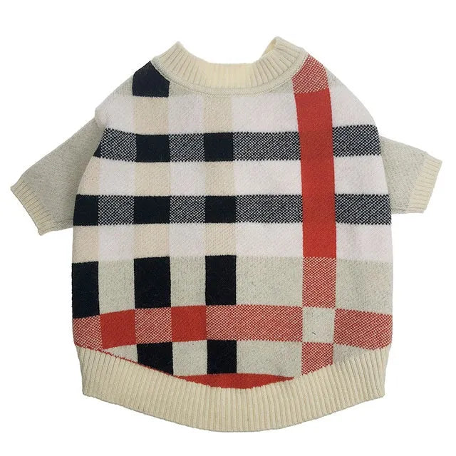Velvet pet sweater for small and medium dogs in sizes S M L as shown colour