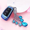 TPU car key case protective shell with Goddess of Tears design in six colours