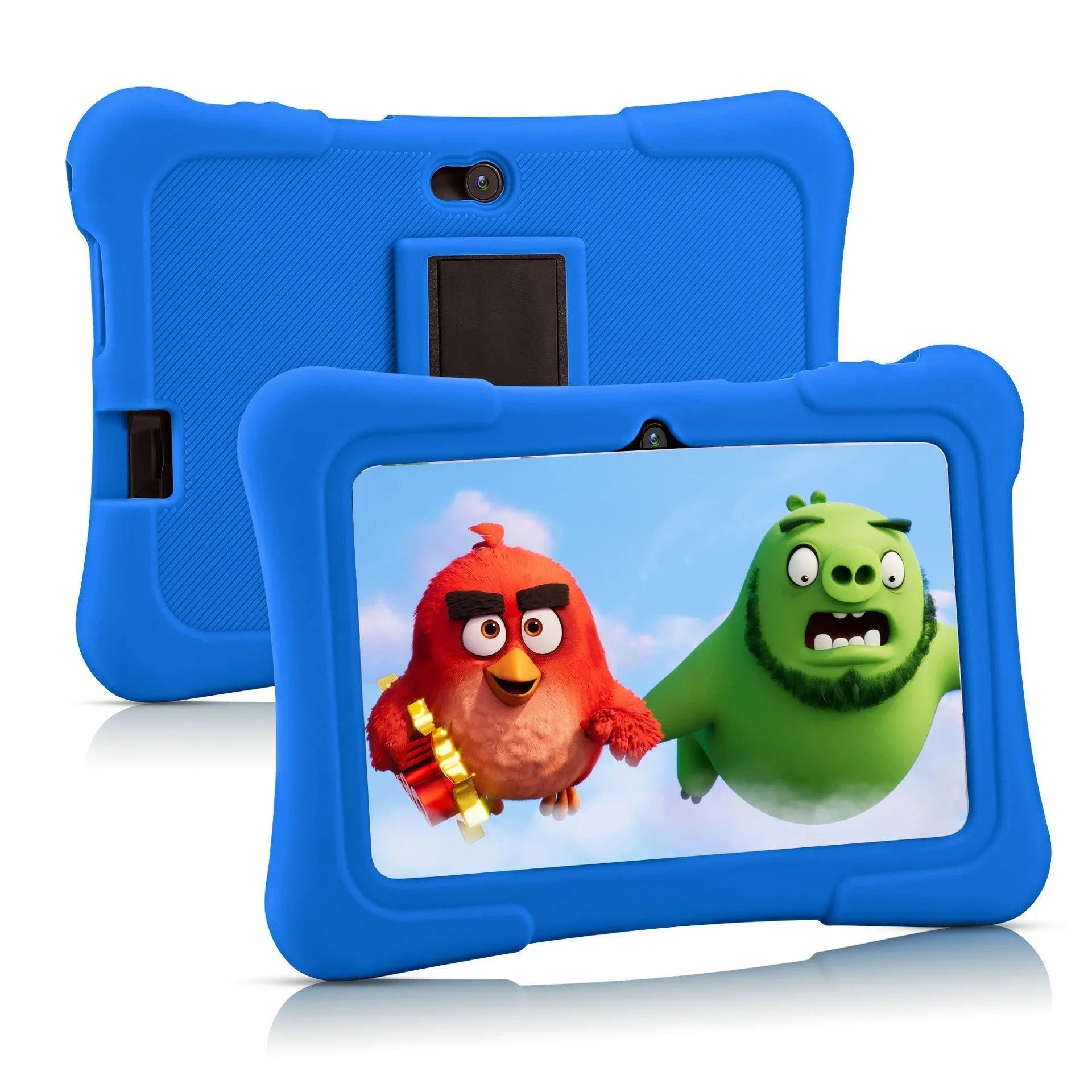 7-inch children's tablet computer with Full HD IPS screen in blue, green, or rose red