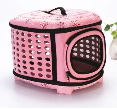 Pet Space foldable EVA pet shoulder bag with air holes in three sizes S M L for small dogs and cats