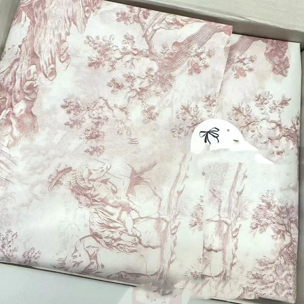 French mg tissue paper in pink purple and green purple colours, 50x70cm retro decorative gift wrap