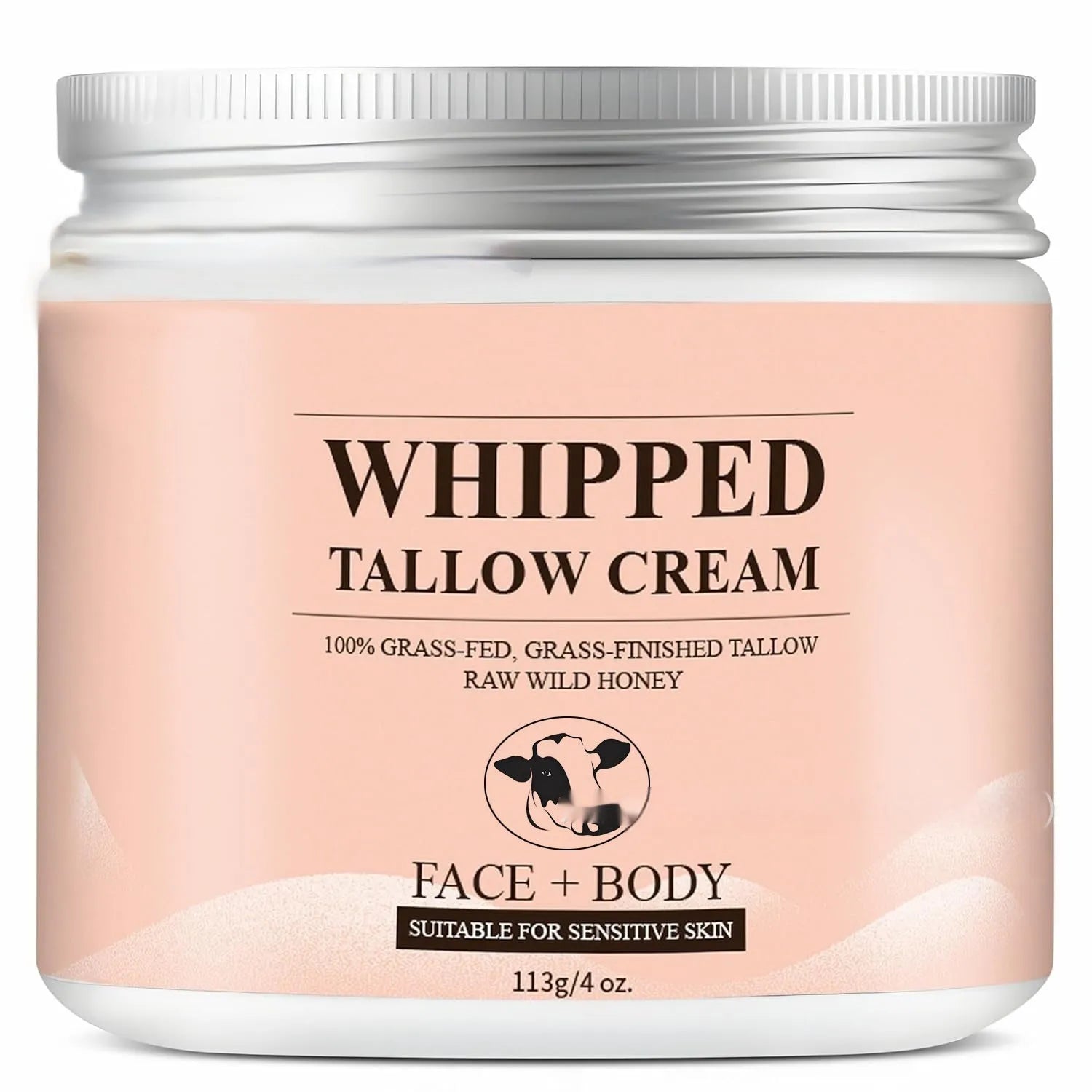 Butter cream moisturiser jar with 113g net content for facial dryness relief and hydration
