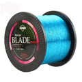 Seaknight1000 M nylon fishing line spool in one of five colours: white, green, blue, yellow, or black.