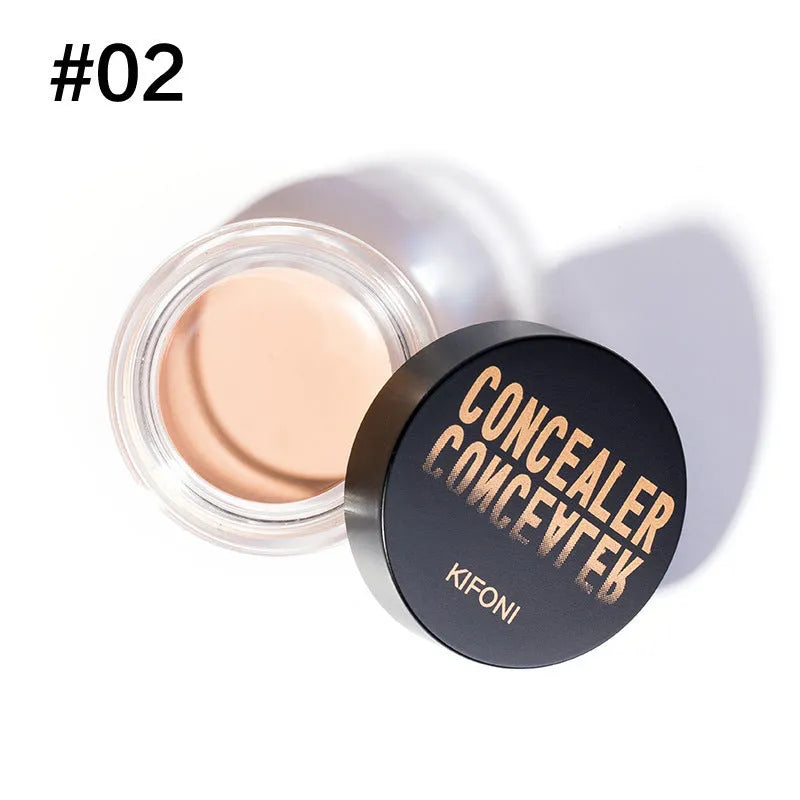 KIFONI Invisible Pore Repairing Cream Concealer in six shades natural to medium honey for eye and acne coverage