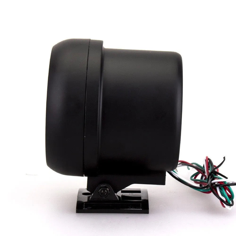 Blue light pointer automotive tachometer showing 0-8000 RPM range