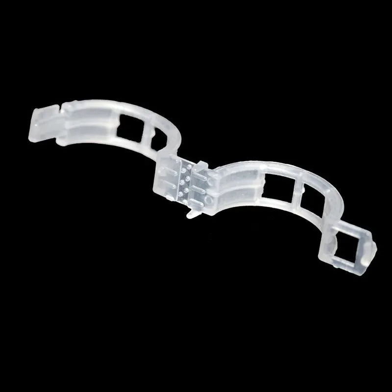 Plastic garden plant clips set of 50 pieces for tomato and flower plant support