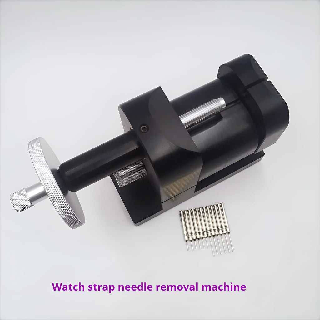 Alloy steel watch strap removal machine with dimensions 150x115x80mm